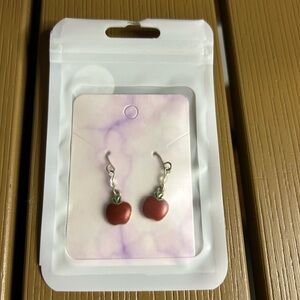 NWT Apple Earrings